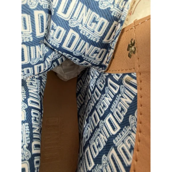 Dingo Women’s Seguaro Tan Floral Embroidered Booties Size 8 - Picture 9 of 11